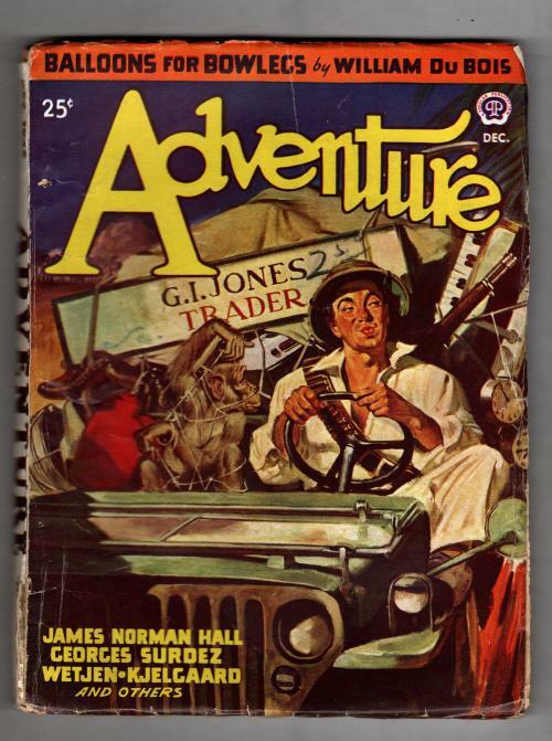 Adventure Dec 1946 Pulp DeSoto Cvr; Georges Surdez; William Du Bois