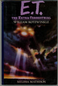 E.T. The Extra-Terrestrial by William Kotzwinkle (First Edition)