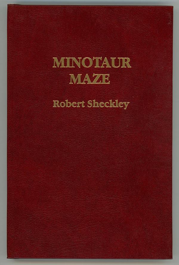 Minotaur Maze by Robert Sheckley (Signed, First) Staff Red #9- High Grade