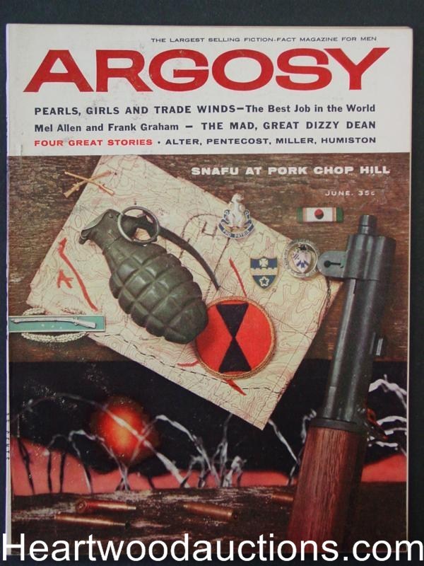 "Argosy" June 1959  Dillinger, Dizzy Dean - High Grade