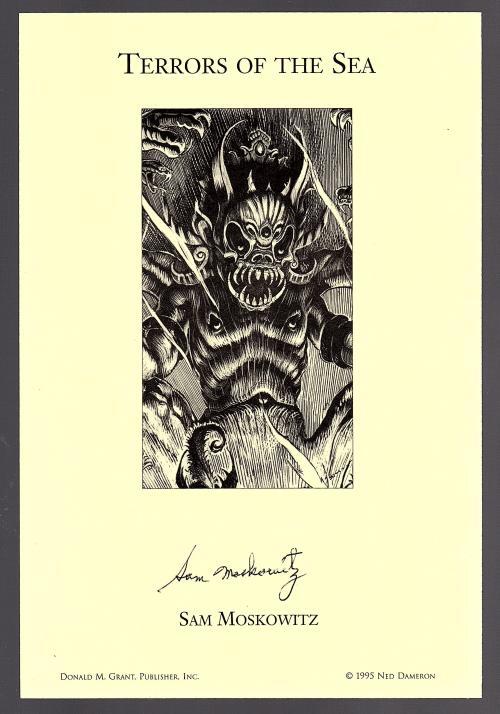 Terrors of the Sea by William Hope Hodgson (First Edition) Signed