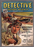 Detective Fiction Weekly Jun 5 1937 Cornell Woolrich Stookie Allen-Pulp