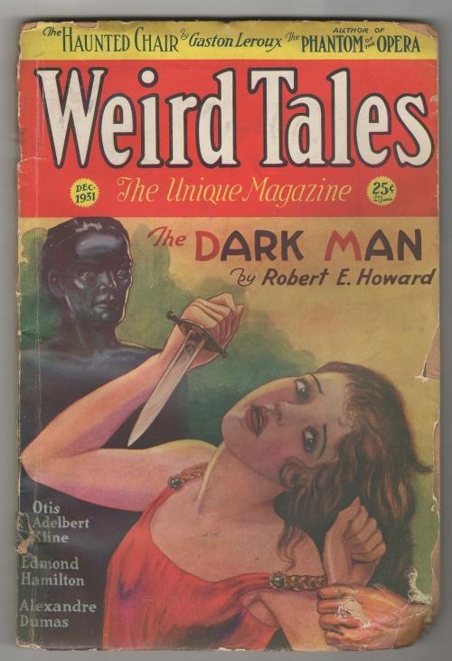 Weird Tales Dec 1931 C. C. Senf Cvr; R. E. Howard; Edmond Hamilton; O. A. Kline