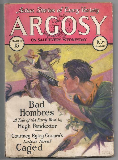 Argosy Mar 15 1930 Clinton Pettee Cvr; Ralph Milne Farley; H. Bedford-Jones