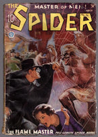 The Spider Mar 1935 Howitt Werewolf Cvr, Wyatt Blassingame - Pulp