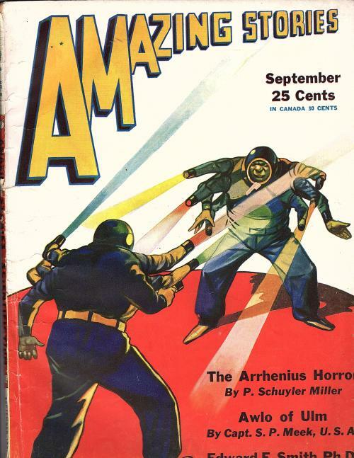 Amazing Stories Sep 1931 E.E. Smith- Spacehounds of IPC, Ray Gallum, Morey co...