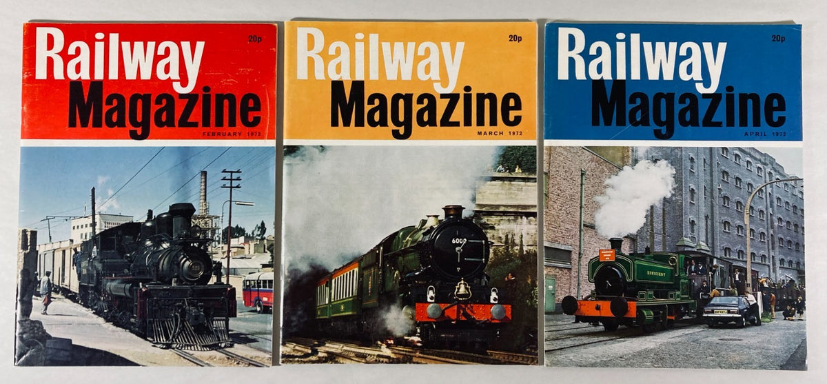 Lot - The Railway Magazine - 11 Issues from the 1970's and 1980's