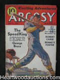 Argosy Aug 29, 1936 Baseball Cvr, Johnston McCulley - High Grade