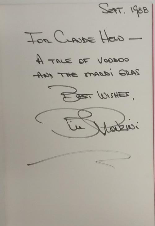 Masques: A Novel of Terror by Bill  Pronzini (First Edition) Signed