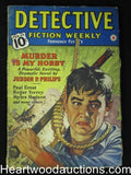 "Detective Fiction Weekly" February 24 1940 Judson Phillips, The Blue Ghost
