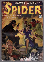 The Spider Sep 1935 John Howitt Cvr, King of the Red Killers - Pulp
