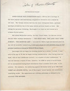 Tales of Three Planets (INTRODUCTION Typescript Copy w/Pencil) by Richard Lupoff