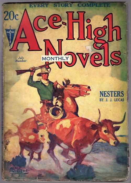 Ace-High Novels Jul 1932 Mitchell, Lucas, Roan, Crump