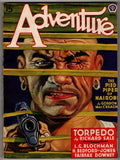 Adventure Nov 1941 A. R. Tilburne Cvr; Richard Sale; L. G. Blochman;