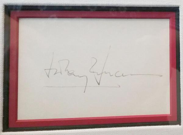 Alfred Hitchcock's 1960 PSYCHO Film AUTHOR & CAST AUTOGRAPHS "Psycho House"