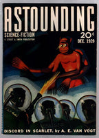 Astounding Dec 1939 AE Van Vogt; Pt. 3/4 Lensman EE Smith Pulp