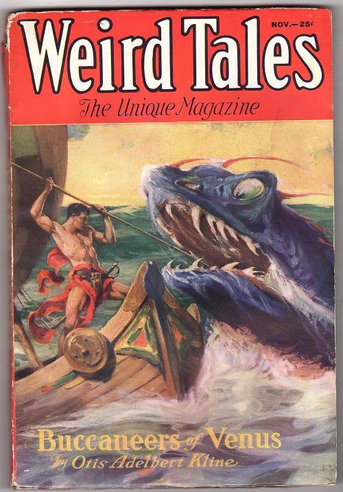 Weird Tales Nov 1932 J. Allen St. John Cvr; R.E. Howard; O.A. Kline - Pulp