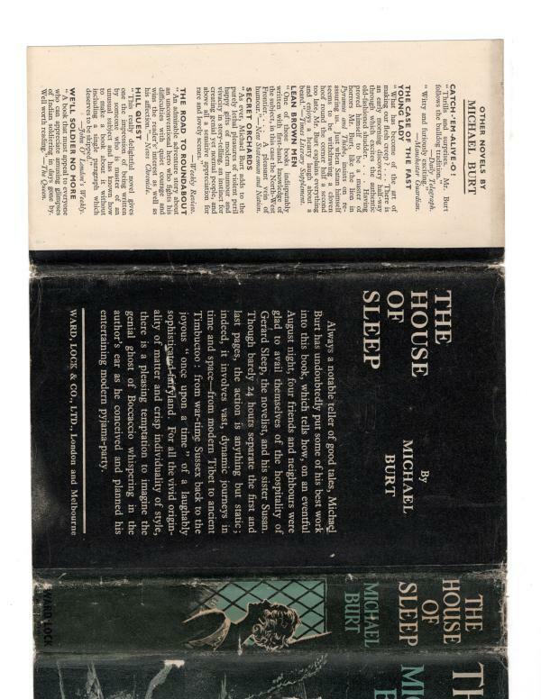 The House of Sleep by Michael Burt (File Copy)