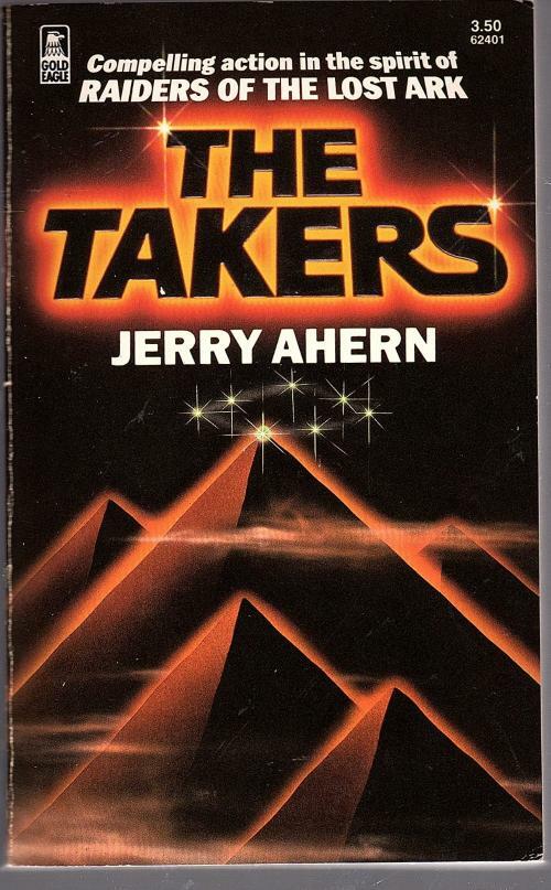 The Takers by Jerry Ahern (First Printing) Signed