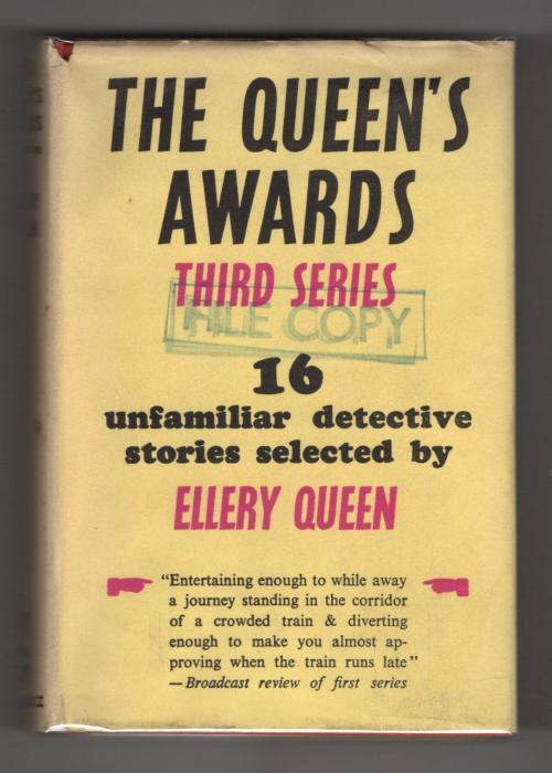 The Queen's Awards: Third Series (First UK Edition) Gollancz File Copy