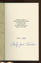 The Unreasoning Mask by Philip Jose Farmer (First Edition) Signed