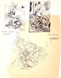 Roy G. Krenkel Original Art - (The First Idea for the Dance)