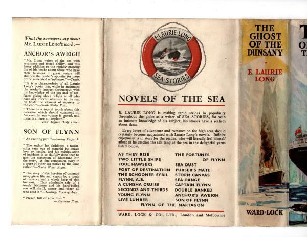 The Ghost of the Dunsany by E. Laurie Long (First Edition) File Copy