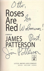 Roses are Red by James Patterson (First Edition) Signed