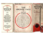 The Bronze Face by Wm. Le Queux (First Edition) Hubin Listed, Ward File Copy