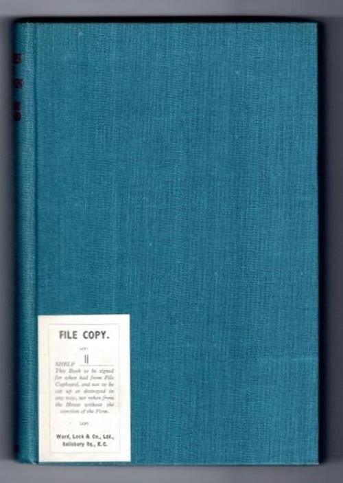 Clothes and The Man by W. H. Lane Crauford (First Edition) File Copy