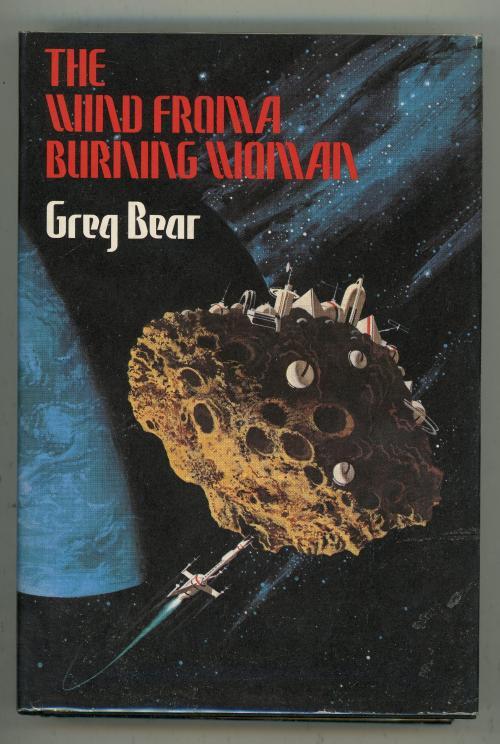 The Wind From A Burning Woman by Greg Bear (First Edition) Di Fate art