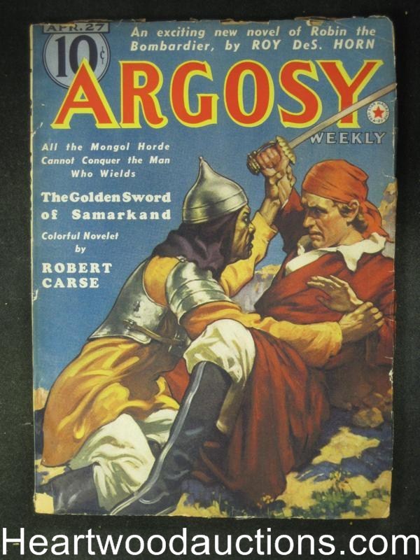 Argosy April 27, 1940 Mongol Horde Attack