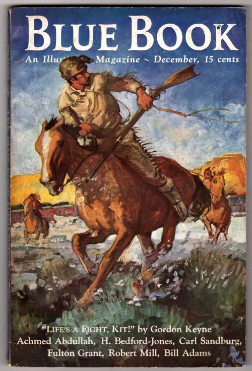 Blue Book Dec 1936  H. Bedford-Jones Abdullah - Pulp
