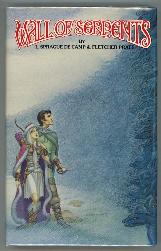 Wall of Serpents by de Camp & Pratt (Signed, Limited)- High Grade