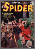 The Spider Sep 1937 Howitt GGA Bondage Cvr, Masked Marksman - Pulp