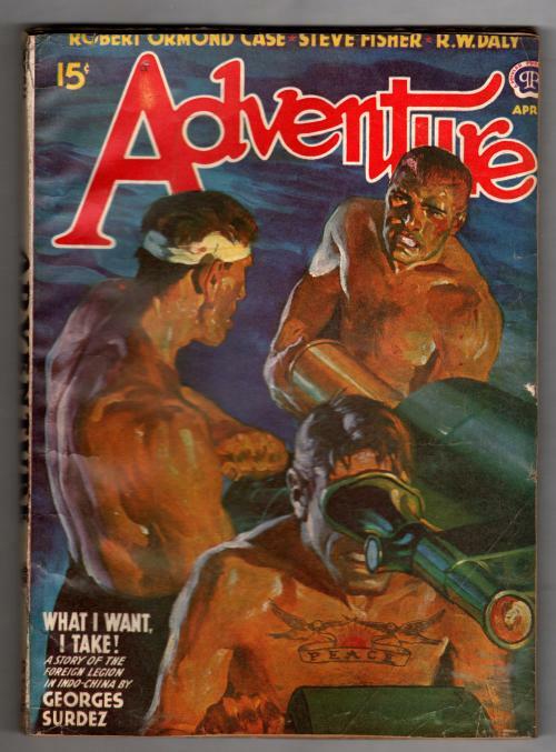 Adventure Apr 1941 Mulford Cvr; Georges Surdez