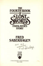 Book of the Lost Swords Series (Complete 8 Volume Set, First) Signed
