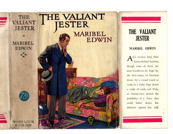 The Valiant Jester by Maribel Edwin (First Edition) Hubin Listed, File Copy