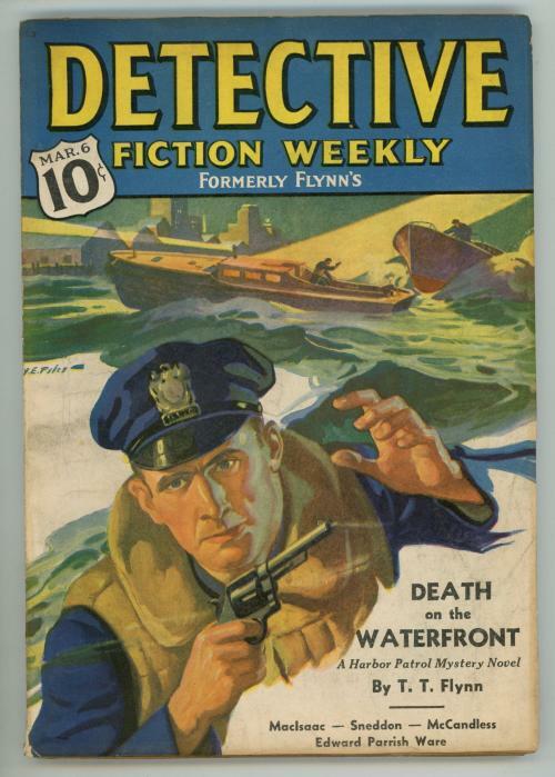 Detective Fiction Weekly Mar 6 1937 V.E. Pyles Cvr Art; TT Flynn; Stookie Allen