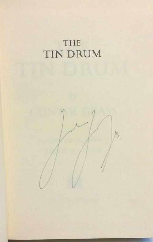 The Tin Drum by Gunter Grass (First U.S. Edition) Signed Scarce
