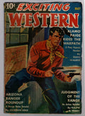 Exciting Western May 1941 Dual Revolver Cover Pulp