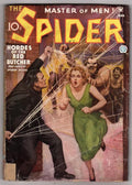 The Spider Jun 1935 John Howitt GGA Prehistoric beast-men Cvr - Pulp