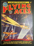 Flying Aces Jan 1939 Pulp August Schomburg Cvr Art