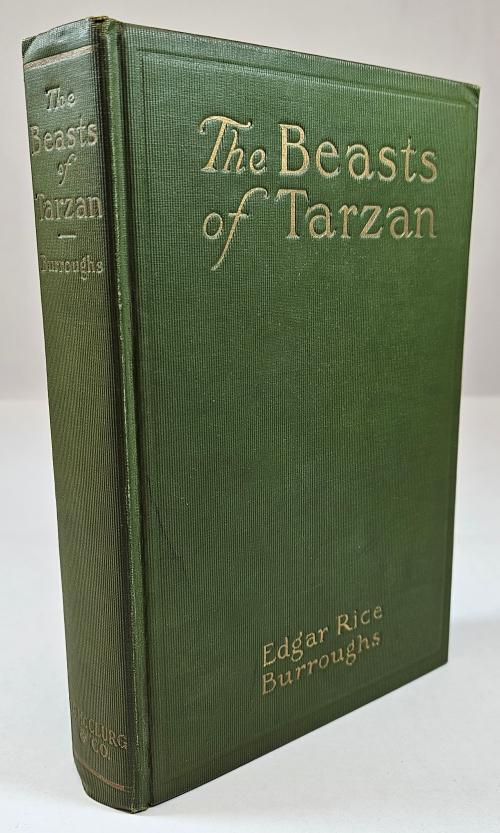The Beasts of Tarzan by Edgar Rice Burroughs (First Edition) Signed
