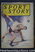 Sport Story Magazine Feb 8, 1928 Basketball Cvr, Kingsley Moses