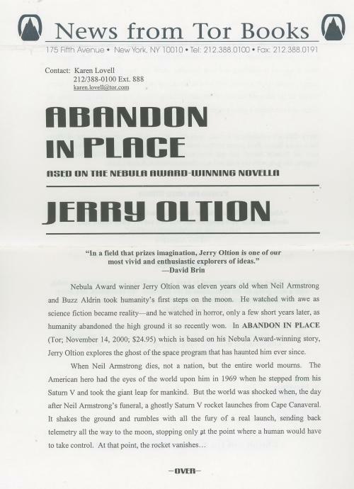 Abandon in Place by Jerry Oltion