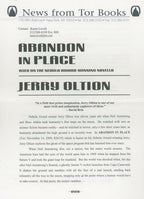 Abandon in Place by Jerry Oltion