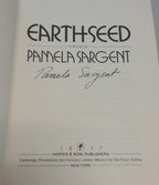 Earthseed by Pamela Sargent (First Printing) Unbound Signatures Signed