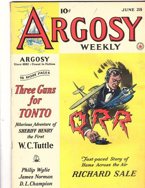 Argosy Jun 28 1941 Philip Wylie, Richard Sale spy story