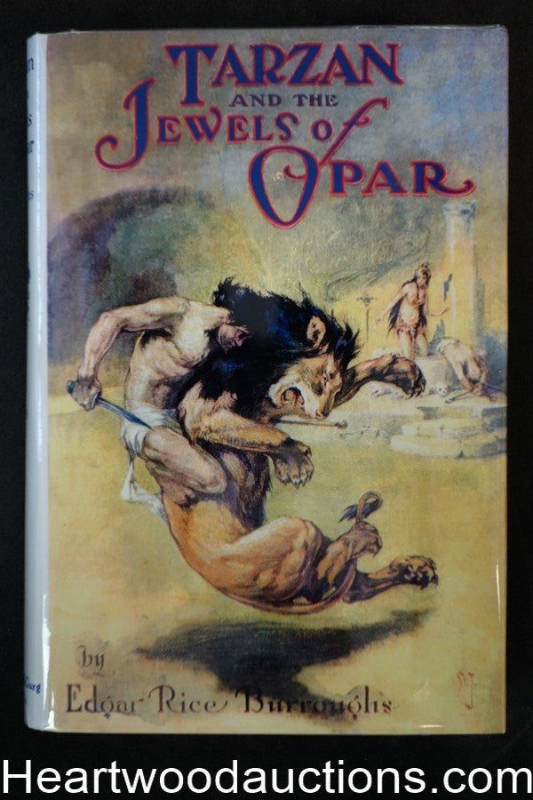 Tarzan and the Jewels of Opar by Edgar Rice Burroughs McClurg First St John Art